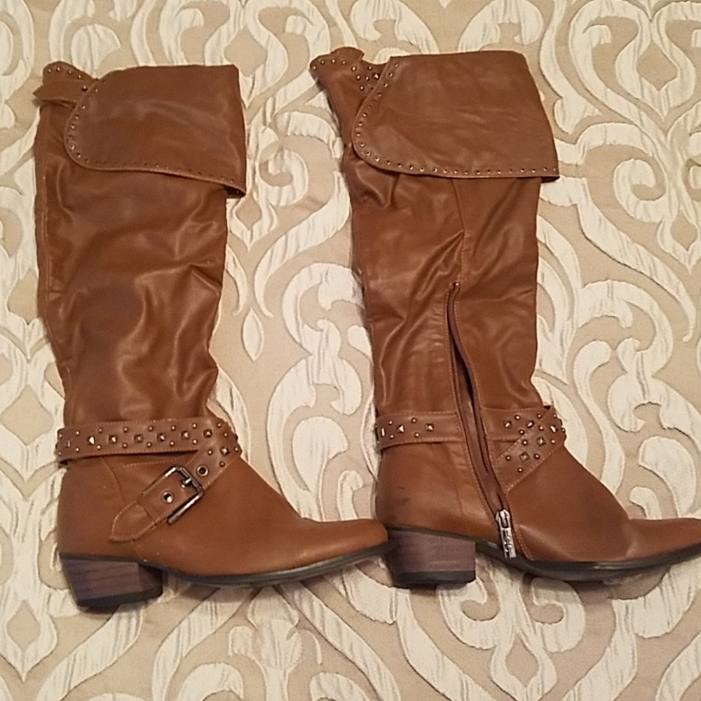 Knee high boots